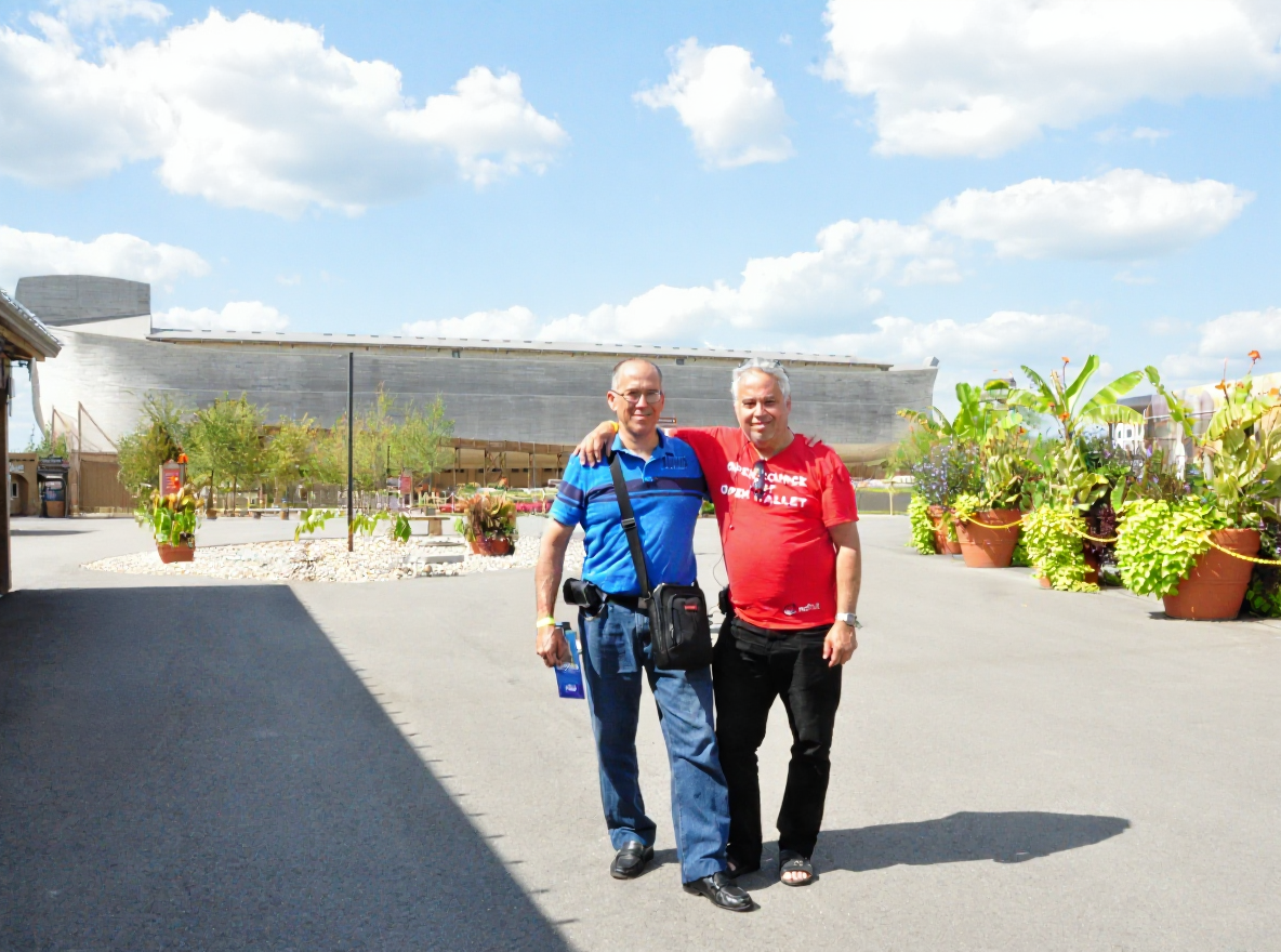 Perry & me at the Ark Encounter